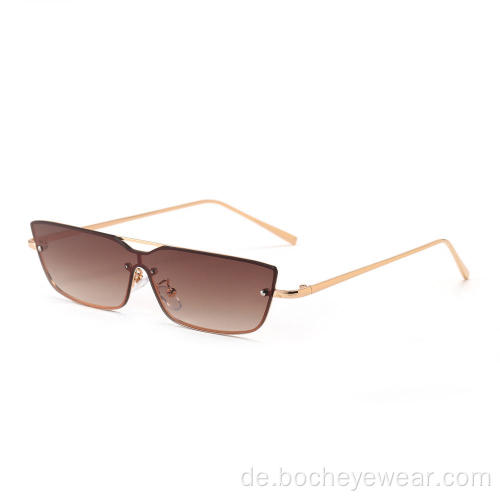 mode sonnenbrille einteilige metallrahmen sonnenbrille großhandel sonnenbrille